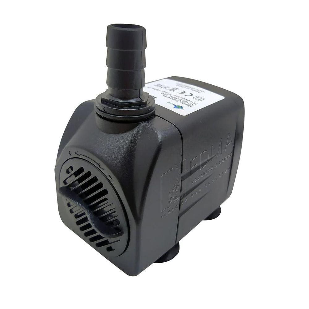 Bomba Submersa Wfish Wf 1500  Para Aquários E Fontes 1500L/H