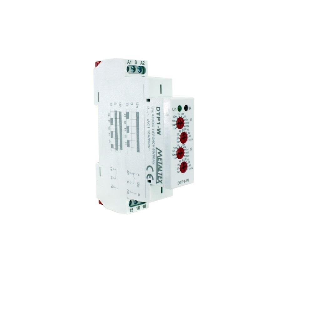 Temporizador Cíclico 0,1Seg /24000Hs 12-240Vca/Cc Dtp1-W