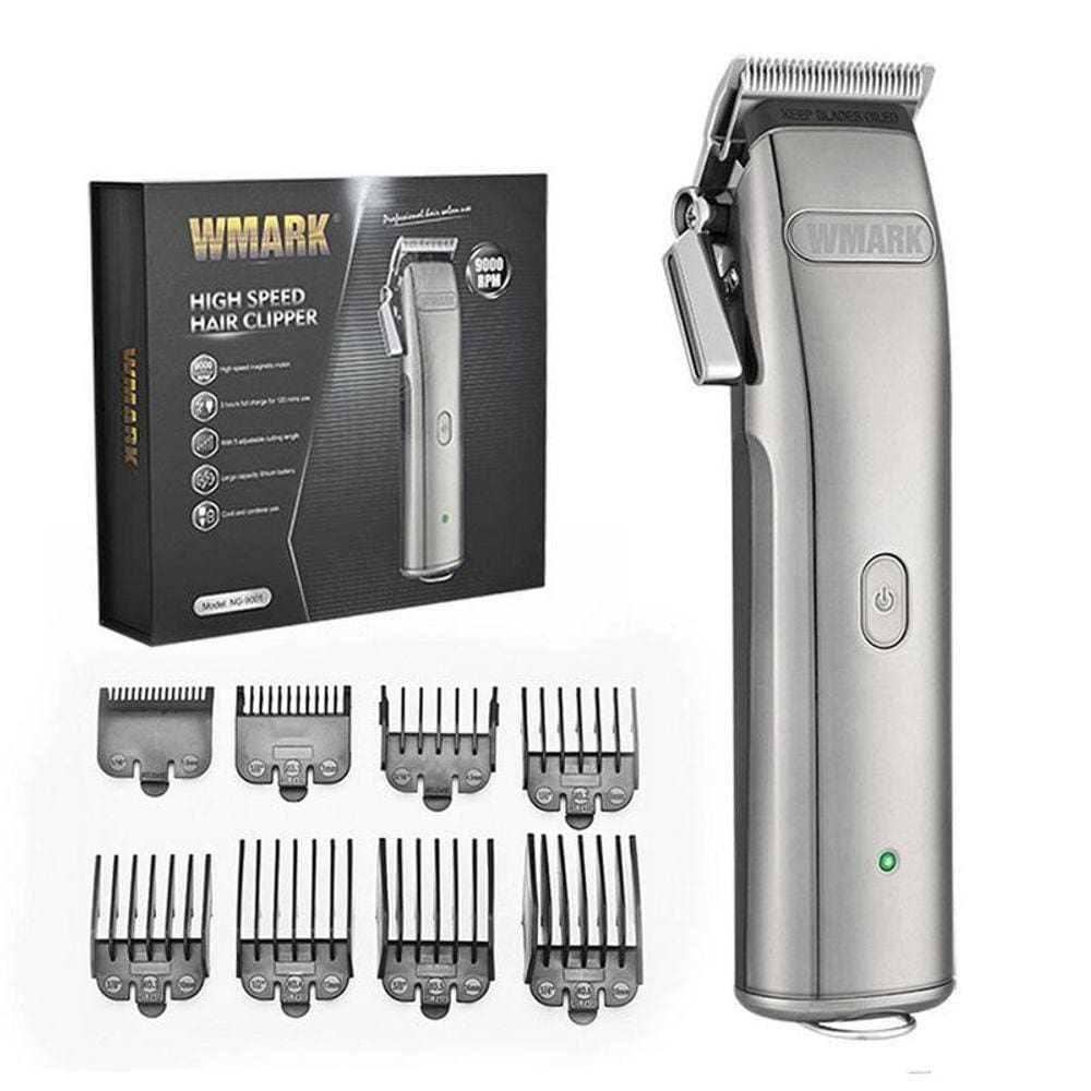 Maquina De Cortar Cabelo Wmark Ng 9001 9000 Rpm Magnetico