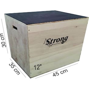 Kit Treino Jump Box Plyo Box Crossfit 16 + Escadinha