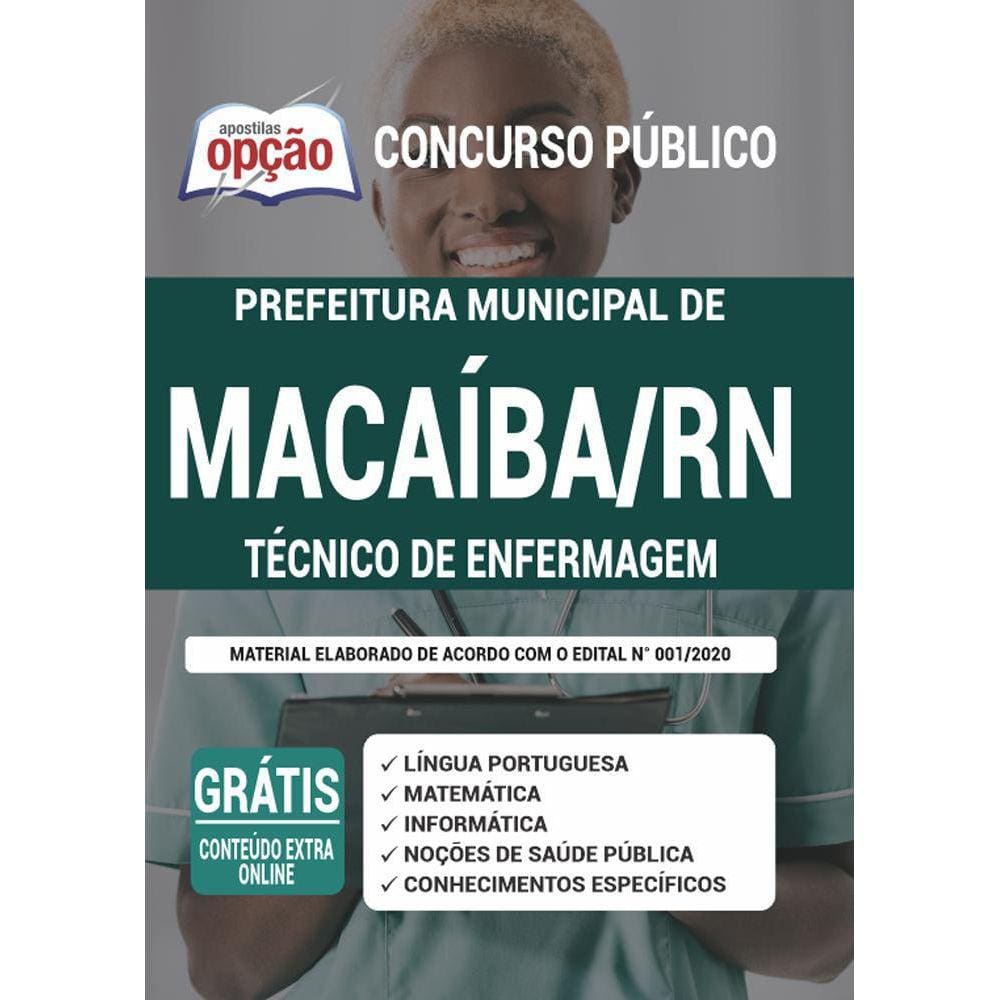 Apostila Prefeitura Macaíba Rn - Técnico De Enfermagem