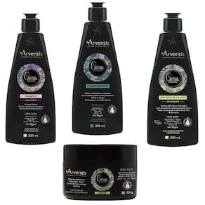 Kit Cachos Crespos Crespíssimo Arvensis Sham+Cond+Ativ+ 2X1