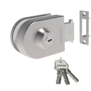 Fechadura Auxiliar De Pressão Vidro Porta De Correr Vp530