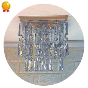 Lustre De Sala Cristal Acrílico Luminária Para Decorar Casa