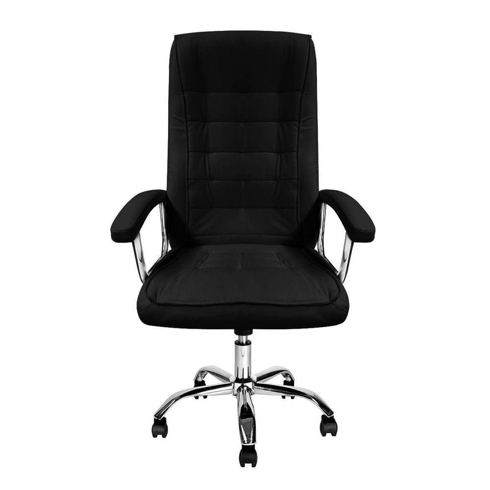 Cadeira Escritório Presidente Prime Line Pl-101 Big Com Mola