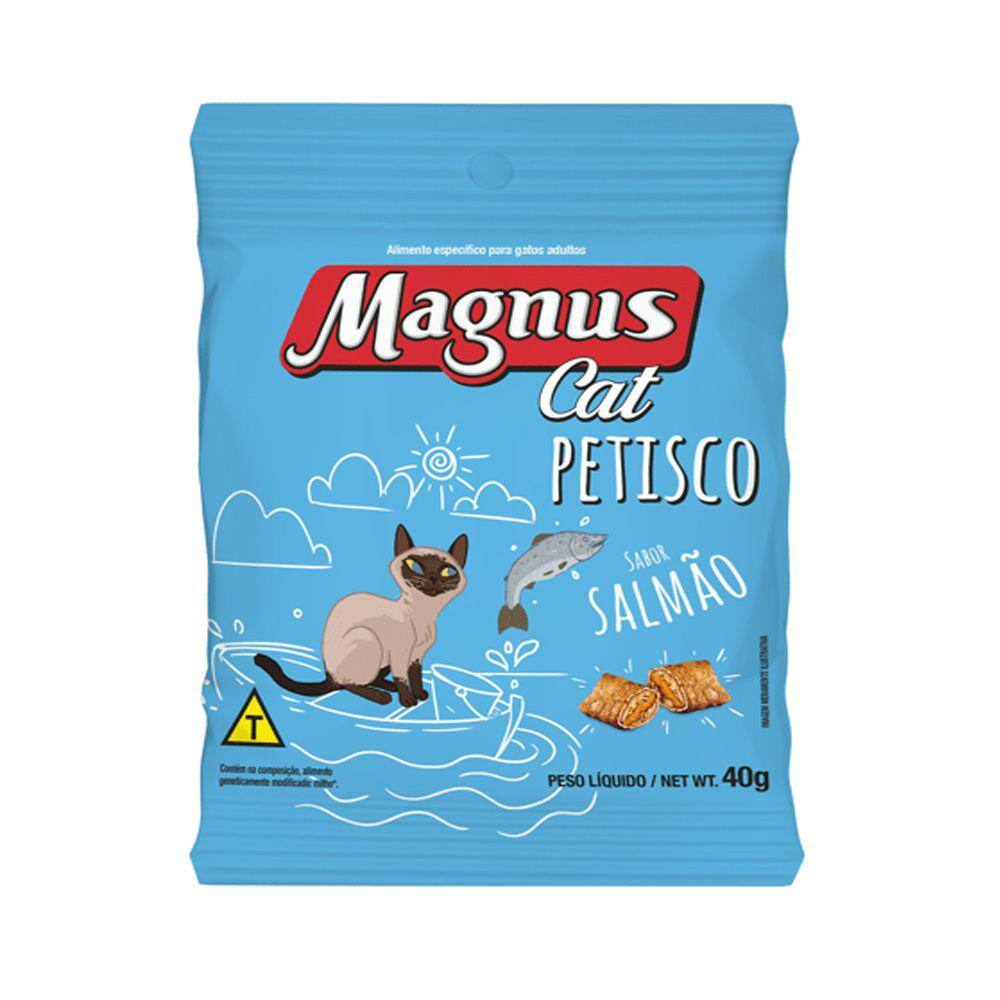 Petisco Magnus Cat Salmão 40g