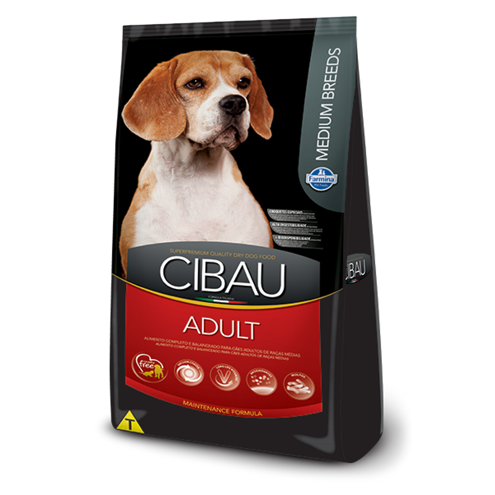 Ração Cibau Cães Adultos Medium 15kg