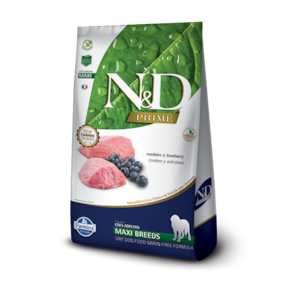 Ração N&D Prime Cães Adultos Raças Grandes Cordeiro 10,1kg