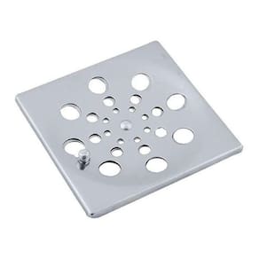 Tampa Ralo Grelha Quadrado Inox 15X15 Sistema Abre E Fecha