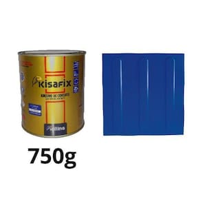 10 Pisos Tátil Direcional Azul Pvc 25X25 + 1 Cola 750G