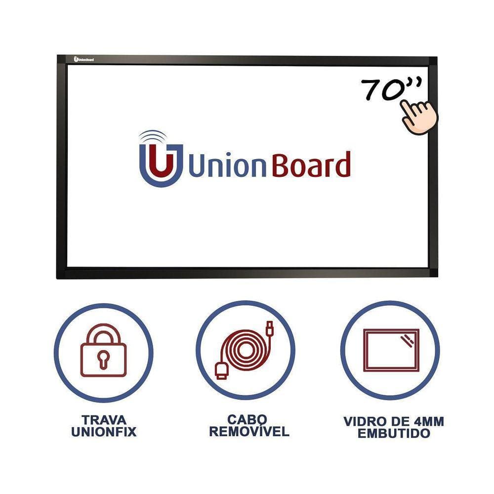 Moldura/Lousa Interativa Touchscreen Unionboard 70