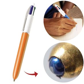Caneta Esferográfica Retrátil Bic 4 Cores Fine 0.8Mm 4 Em 1
