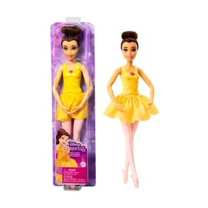 Boneca Princesa Disney Bailarina Bela Hlv95 Mattel