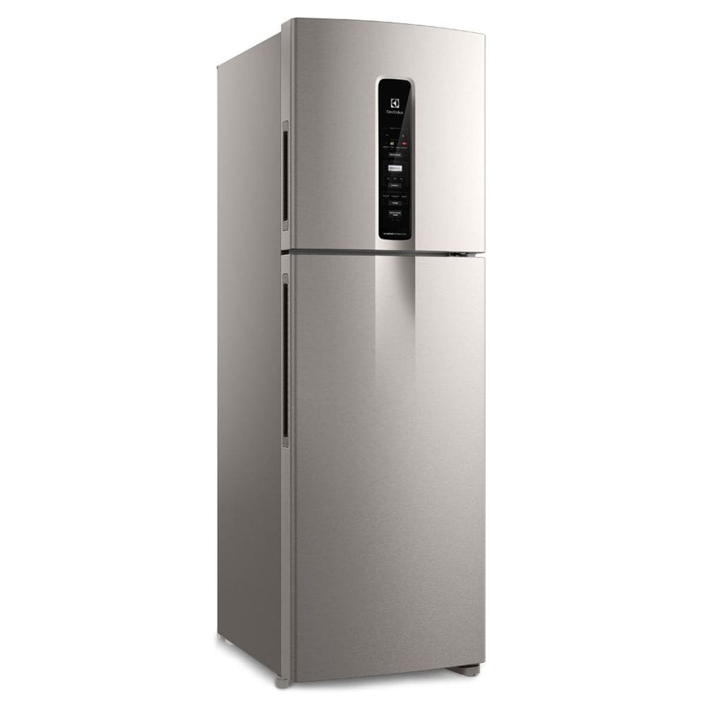 Geladeira Electrolux Frost Free Duplex Efficient Com Autosense Cor Inox Look 410L (IF45S)