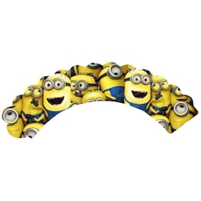 Porta Cupcake Meu Malvado Favorito Minions - 8 un