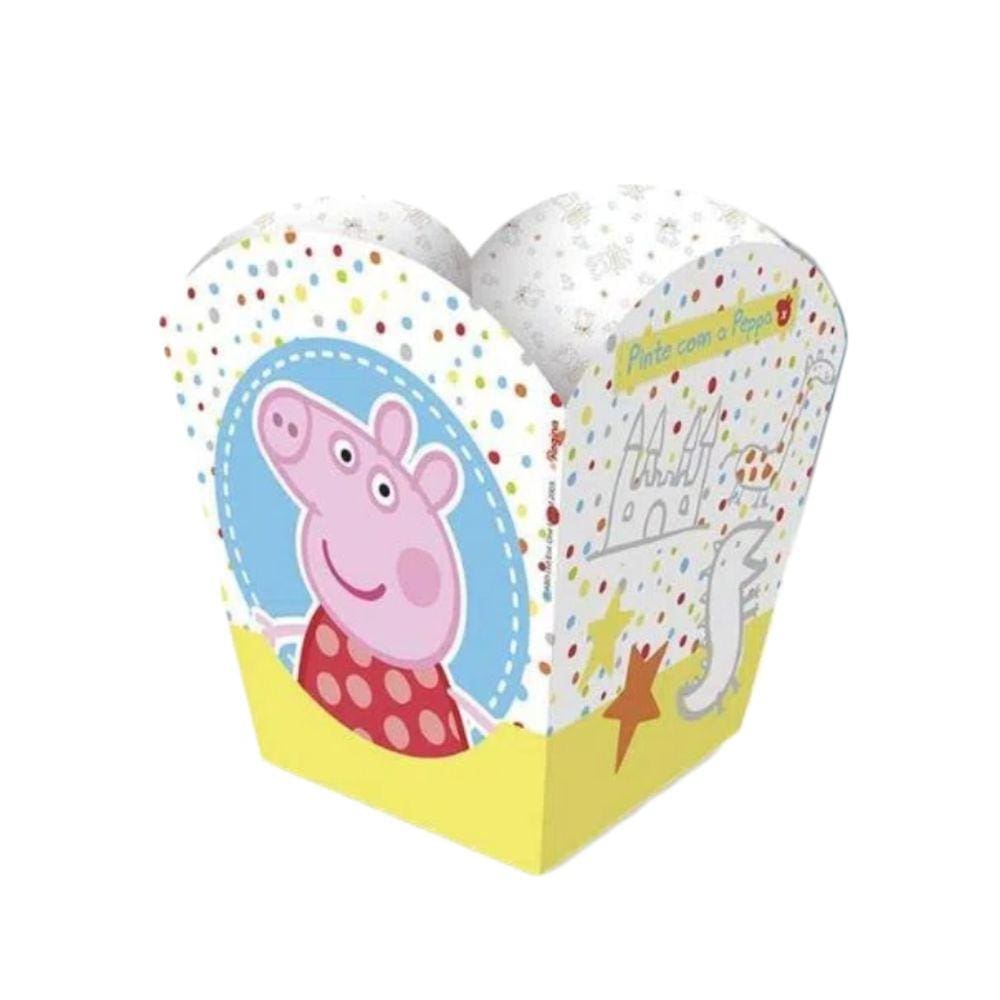 Cachepot de Papel Peppa Pig - 8 Unidades