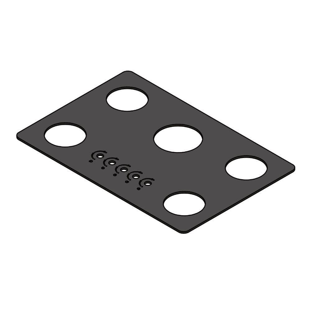 Vidro Preto para Cooktop 5 Bocas Nardelli