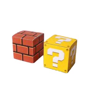 Caixa Cubo para Lembrancinha Super Mário - 8 un