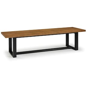 Banco para Sala de Jantar 152cm Lumber Yescasa Marrom/Preto