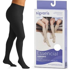 Meia Calça Select Comfort Premium 862AT 20-30 MMHG Fechada