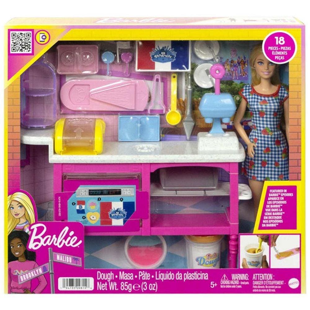Barbie Confeitaria Playset Mattel HJY19