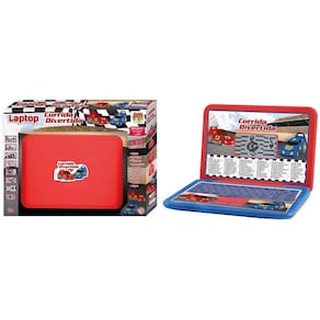 Laptop Infantil 60 Atividades Computador Didatico Corrida Divertida DMT TOYS DMT6218