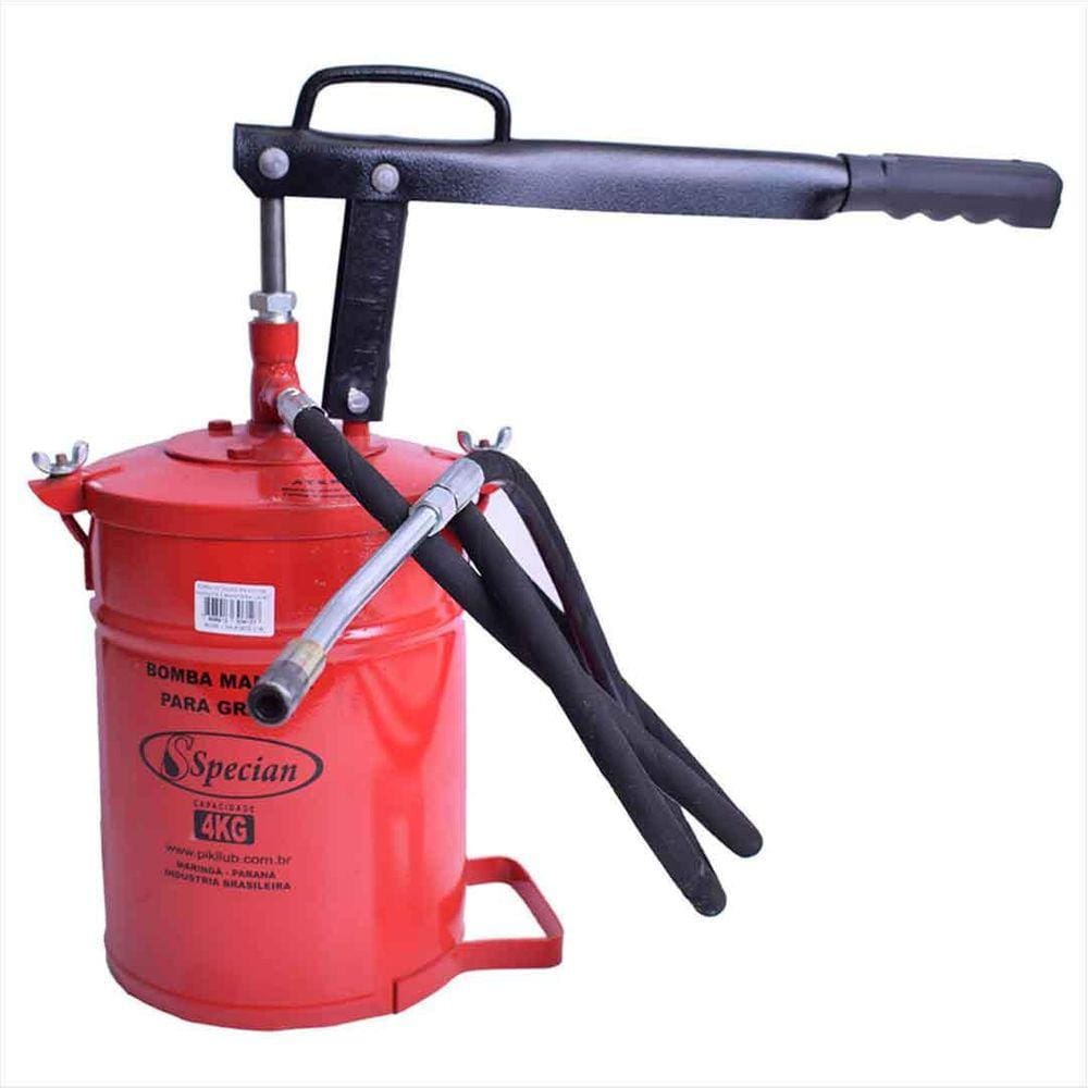 Bomba Manual Graxa 4 Kg. Mhd Pikilubi- Bgr-04