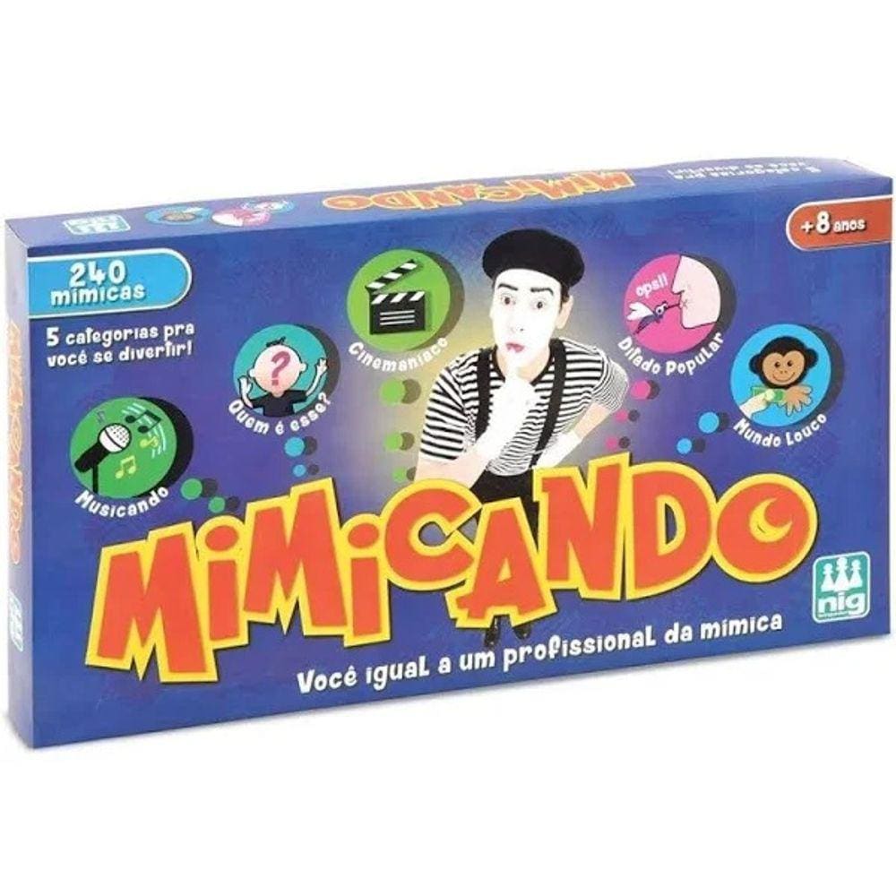Jogo Mimicando NIG Brinquedos 1130