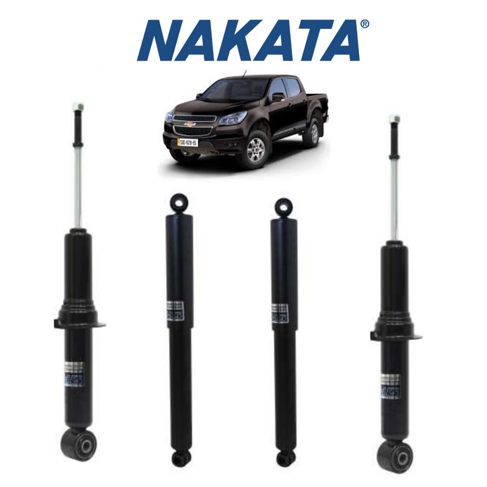 04 Amortecedor Dianteiro + Traseiro Gm S10 Diesel 2014 A 2020 Nakata