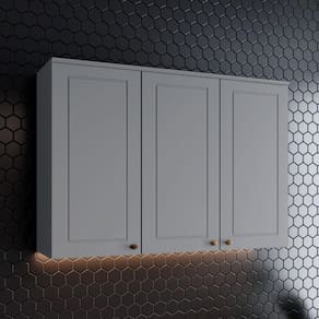 Armário Aéreo de Cozinha 120 Cm Amy Casa 812