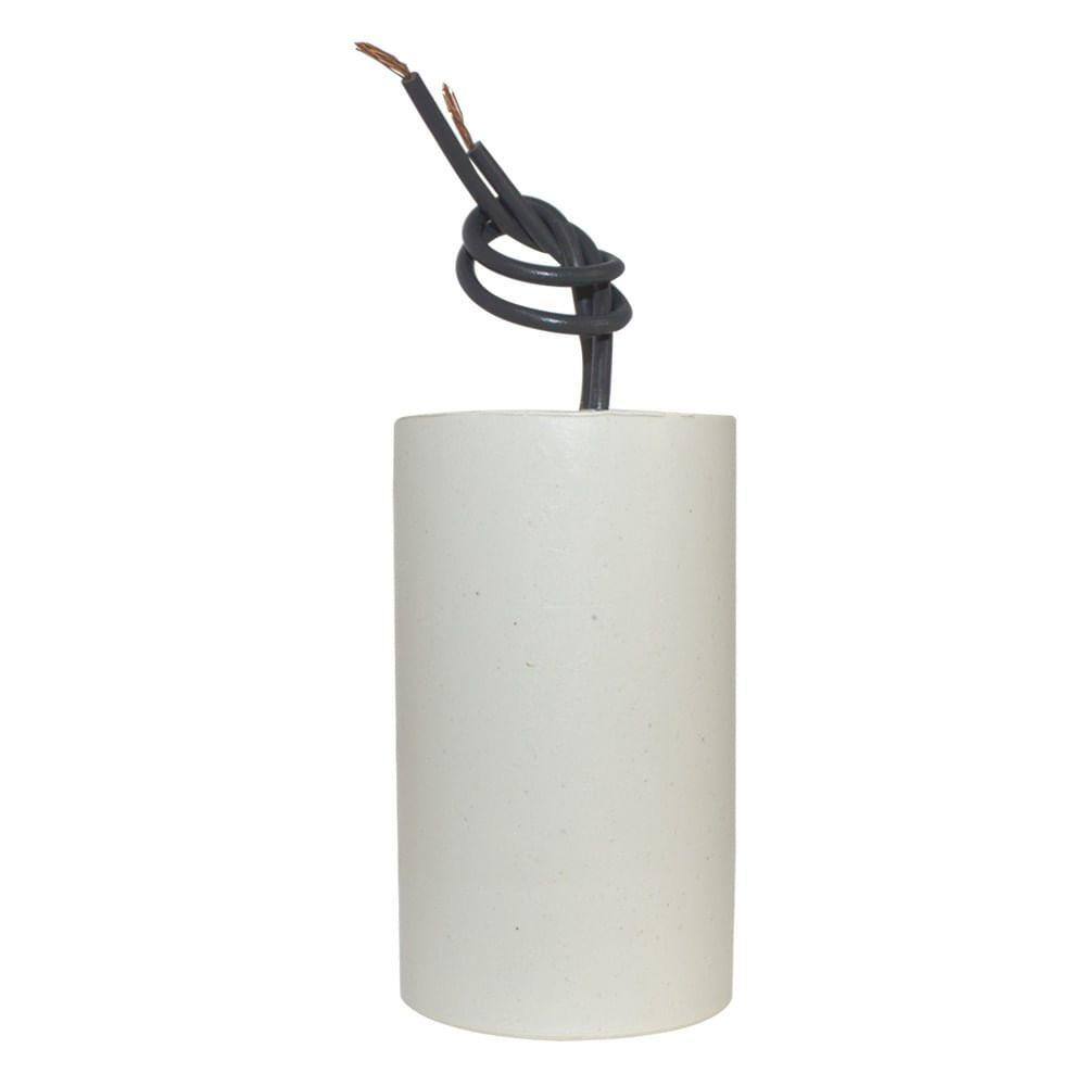 Capacitor 2 Fios Permanente 100uF 250VAC Onda Positiva