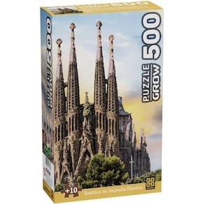 QUEBRA-CABEÇA 500 Peças Basilica da Sagrada Familia GROW