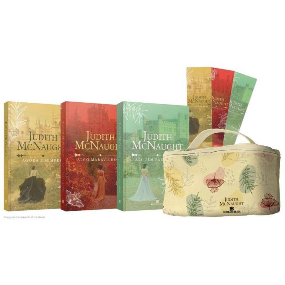 Kit Judith Mcnaught (Acompanha Nécessaire + Marcadores)