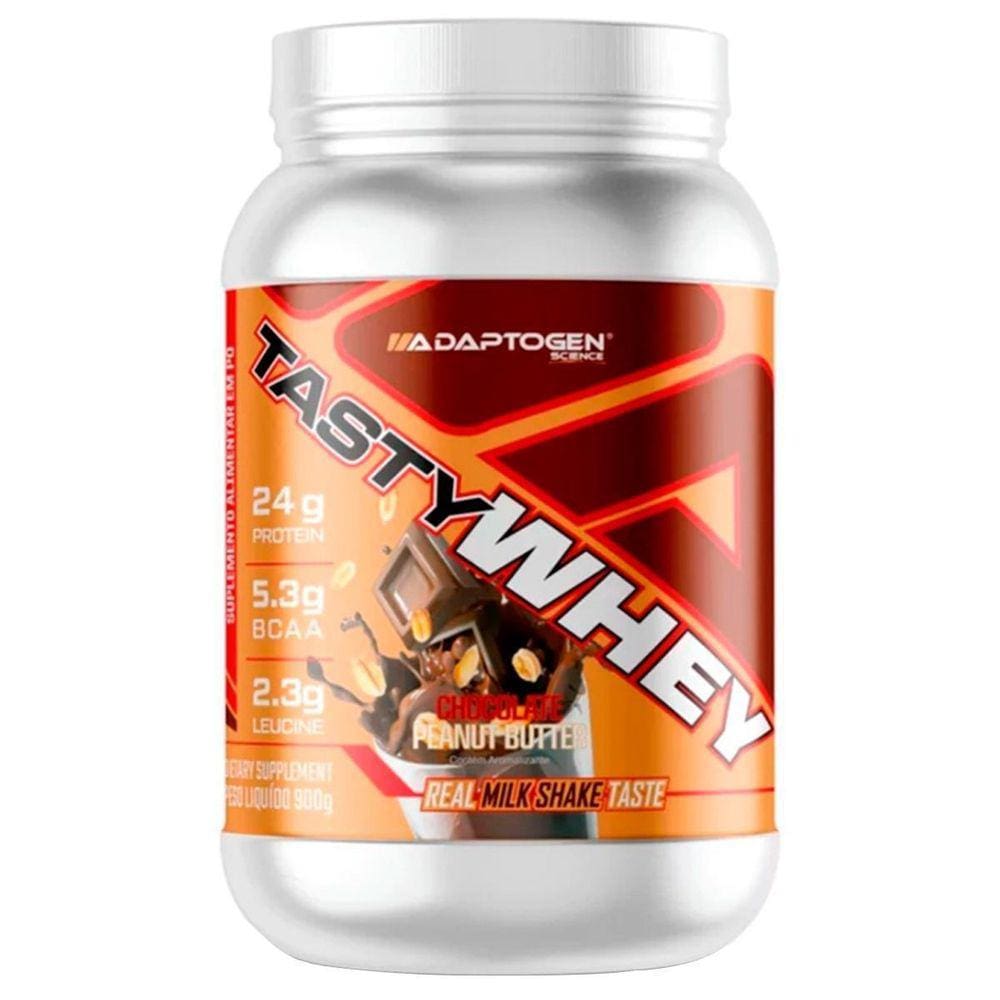 Tasty Whey Chocolate Peanut Butter 900G Adaptogen Chocolate