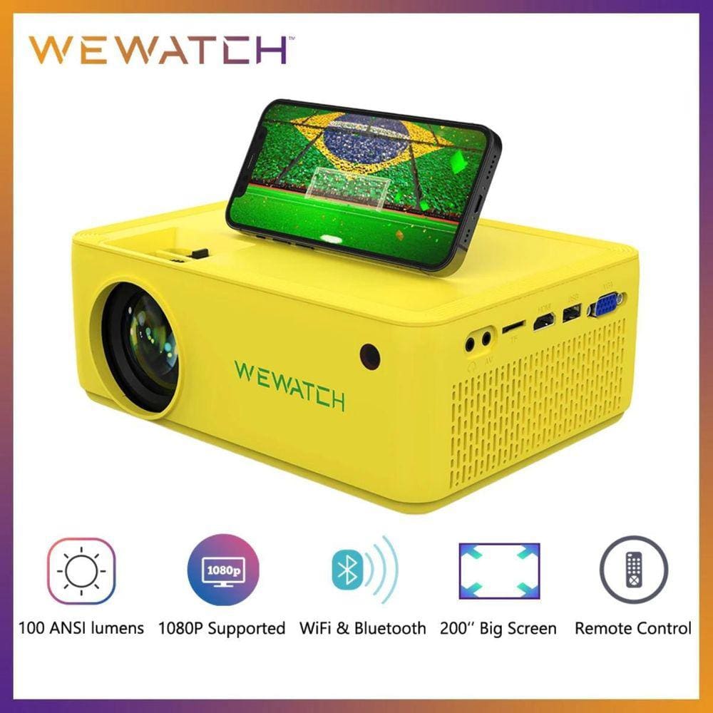 Projetor Wewatch V10 Brazil Edition- 8500 Lumens