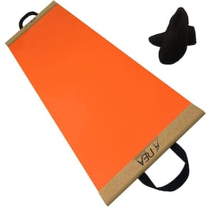 Slide Board Branco Com Par De Sapatilhas E Luvas