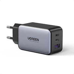 Carregador 65W Gan Três Portas 2C1A Mini Pd 3.0 Qc4 Turbo