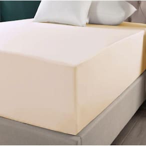 Lençol Casal Perola 40Cm Altura Tecido Pelitizado 260 Fios