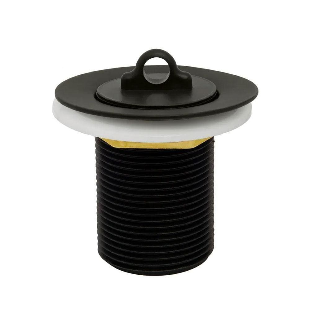 Válvula/Ralo Tanque Pia E Cuba Metal Black/Preto 1.1/4``