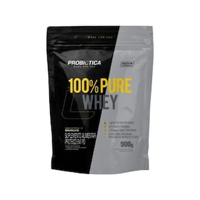Kit 100% Pure Whey Refil Probiótica Baunilha 900G 01