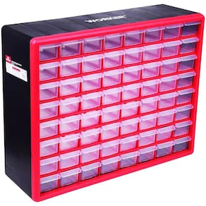 Organizador Plástico Multiuso 64 Gavetas 50X16X39Cm 977543