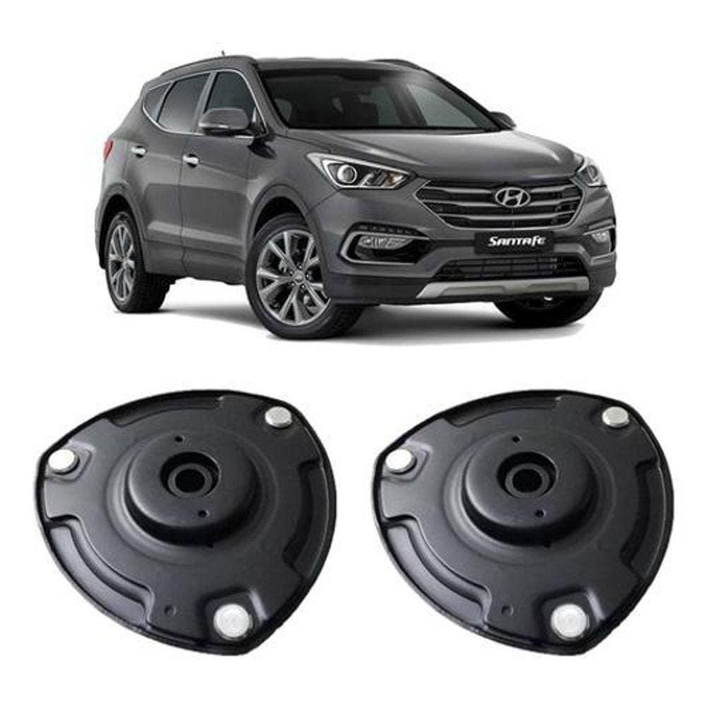 2 Coxim Suspensão Dianteira Santa Fé 3.5 2011 2012 2013 2014