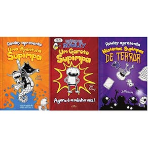 Kit 3 Livros Rowley Diario De Um Banana Jeff Kinney