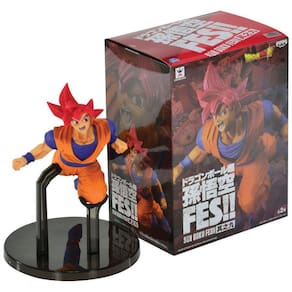 Action Figure Dragon Ball Super Goku Fes Super Saiajin God