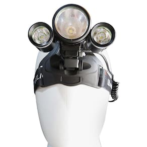 Lanterna de Cabeça B-MAX BM-808 para Ciclismo com 3 LED`s
