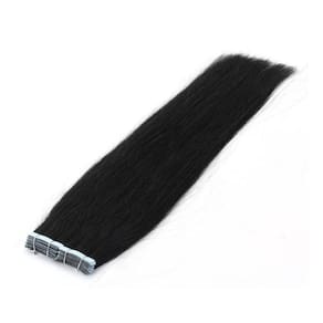 Mega Hair Fita Adesiva Castanho 70Cm - 10 Peças