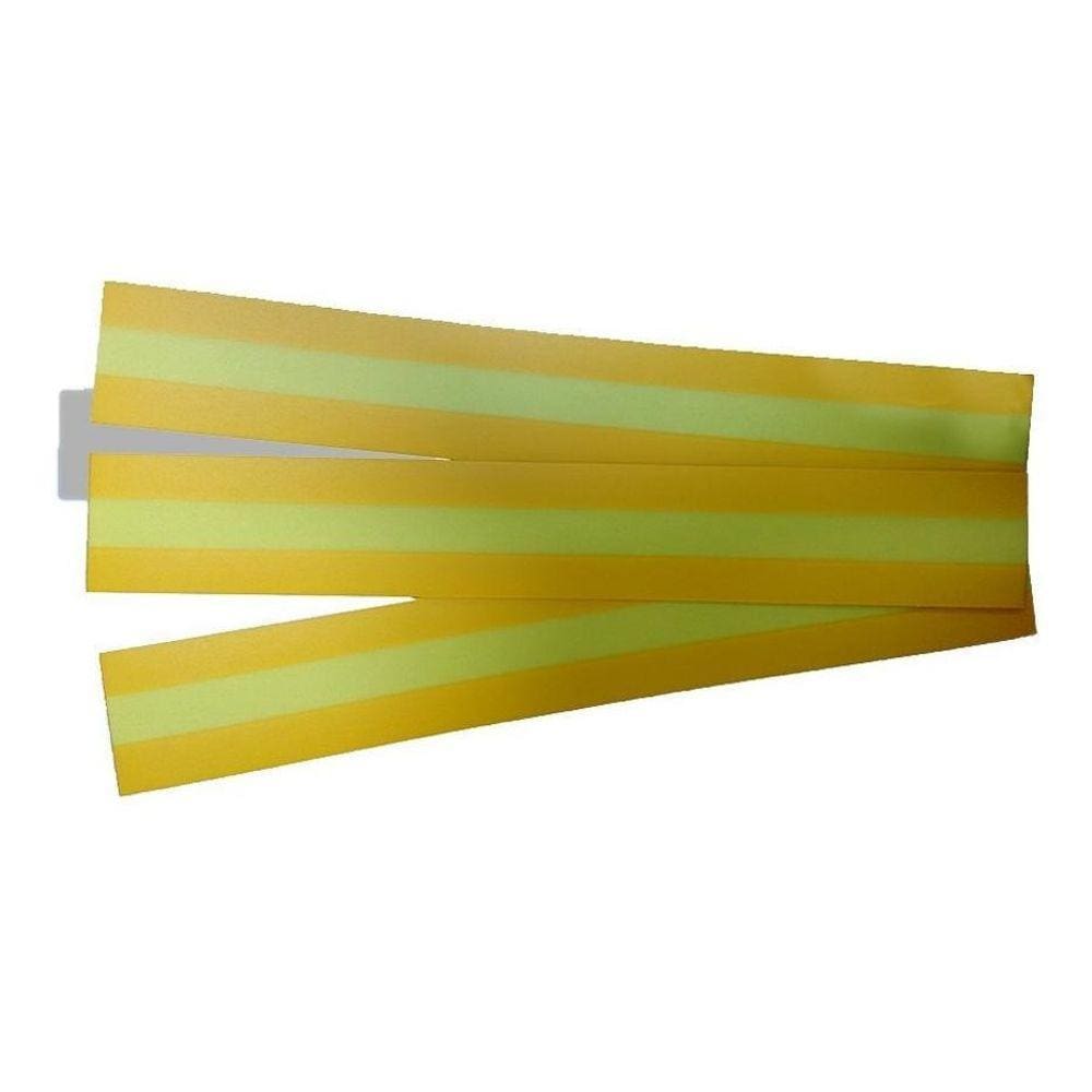 10 Sinalizadores Degraus 200X30Mm Fotoluminescente