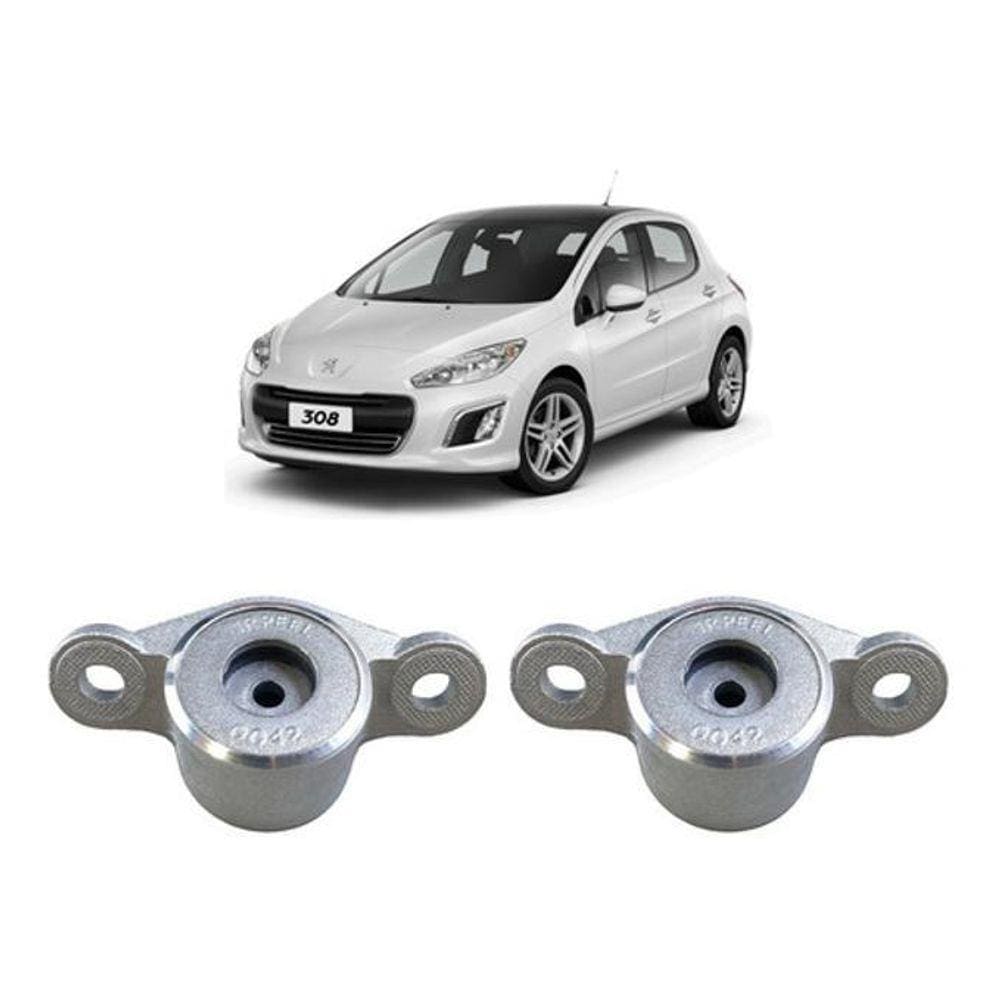 Par Coxim Batente Traseiro Peugeot 308 2011 2012 2013 2014