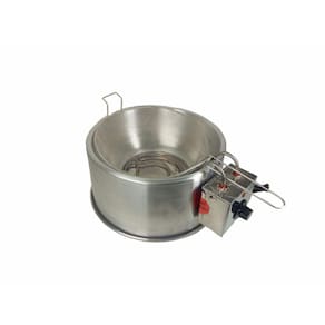 Fritadeira Elétrica 5 litros 110V Alumínio Redonda Distak