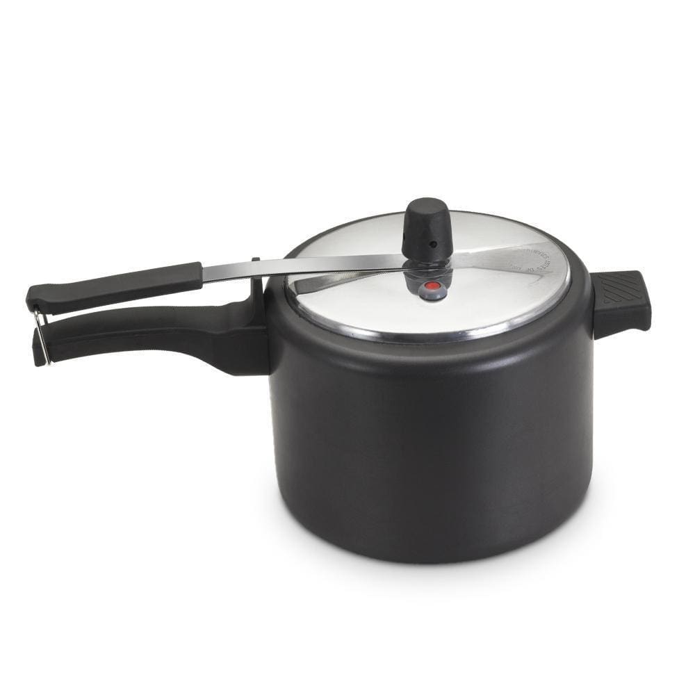 Panela Pressão 3 Litros Antiaderente Preto Alumínio Nacional